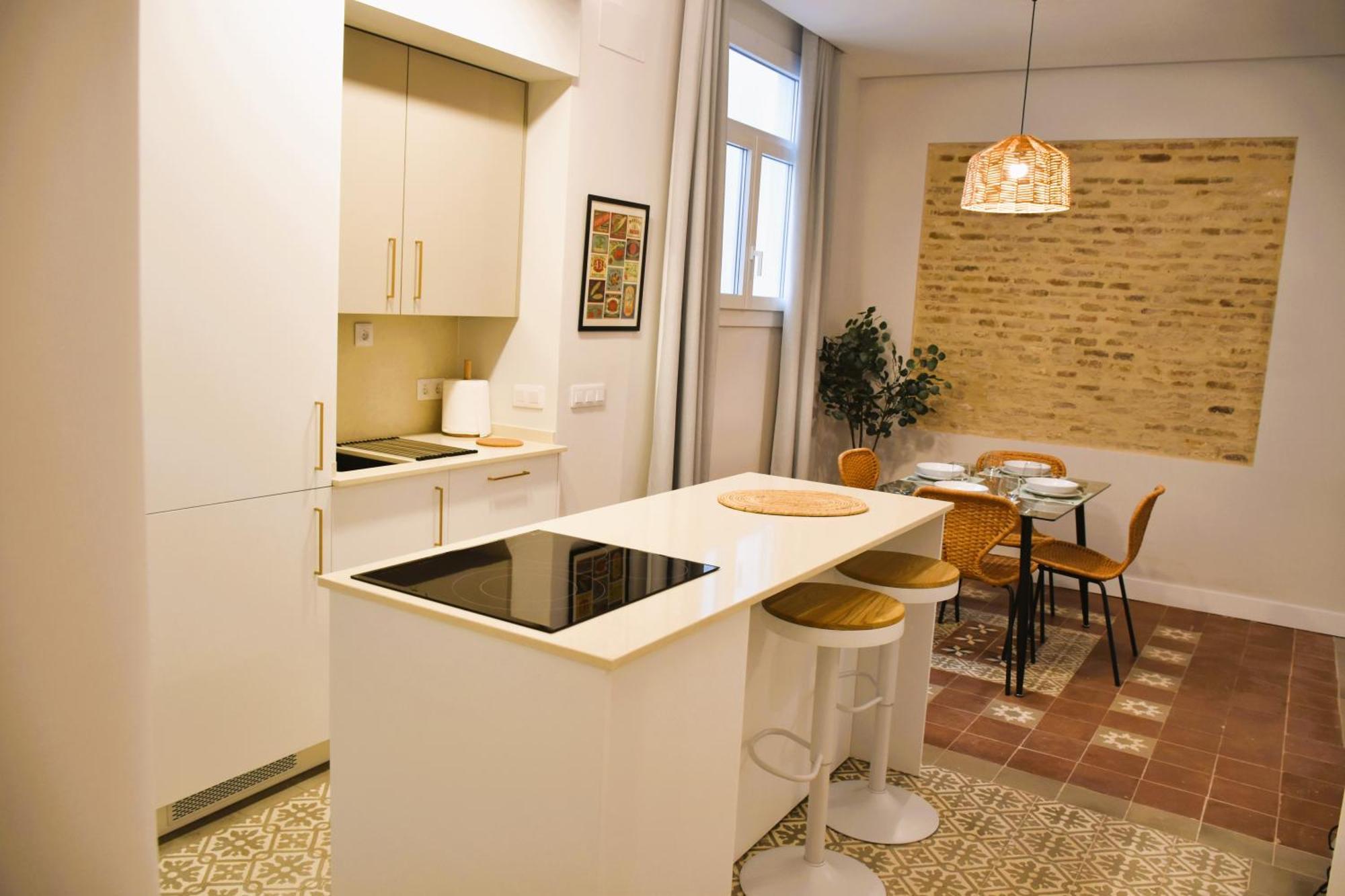 Appartement Puerta Carmona à Séville Extérieur photo